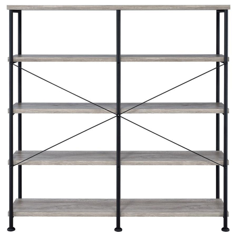 Analiese - 4-Shelf Double Bookshelf