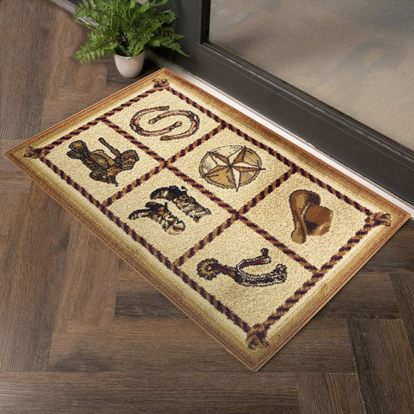 Tribes - 2' X 3' Southwest Area Rug - Beige