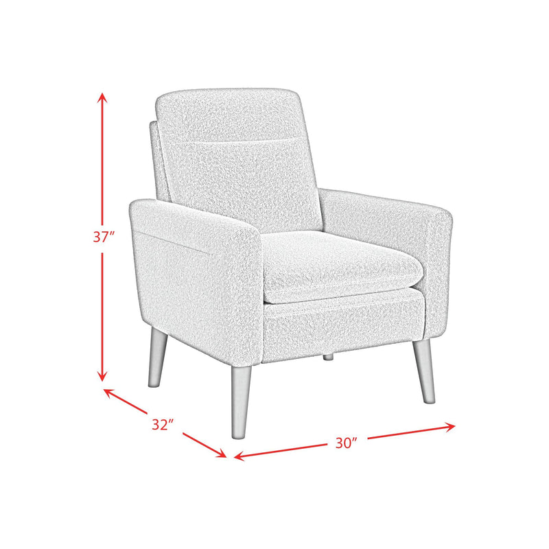 Hawk - Accent Arm Chair With Memory Foam