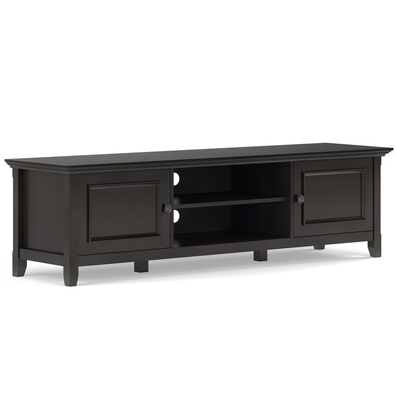 Amherst - 72" Low TV Media Stand - Hickory Brown