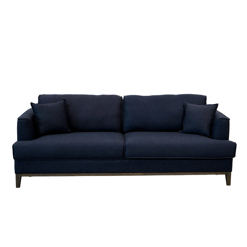 Aspen - Linen Sofa - Blue