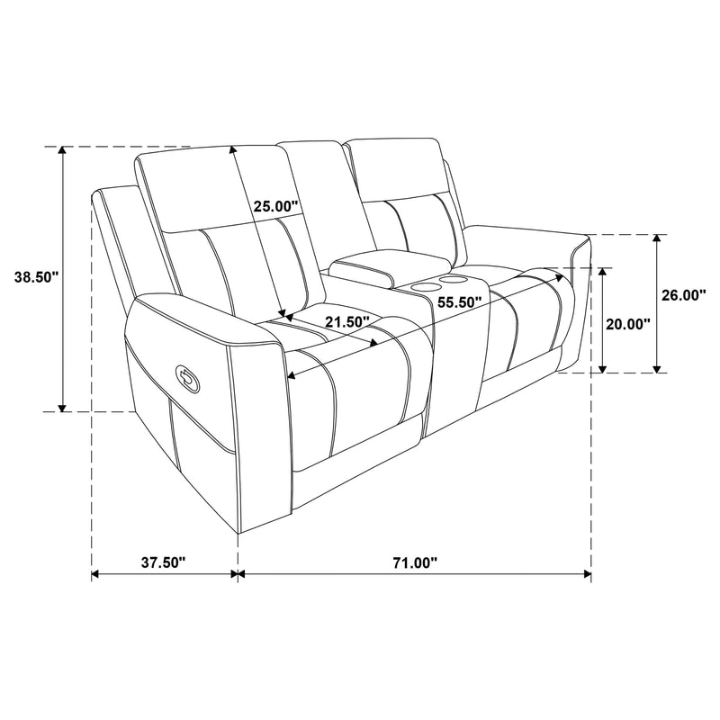 Brentwood - Upholstered Motion Reclining Sofa Set