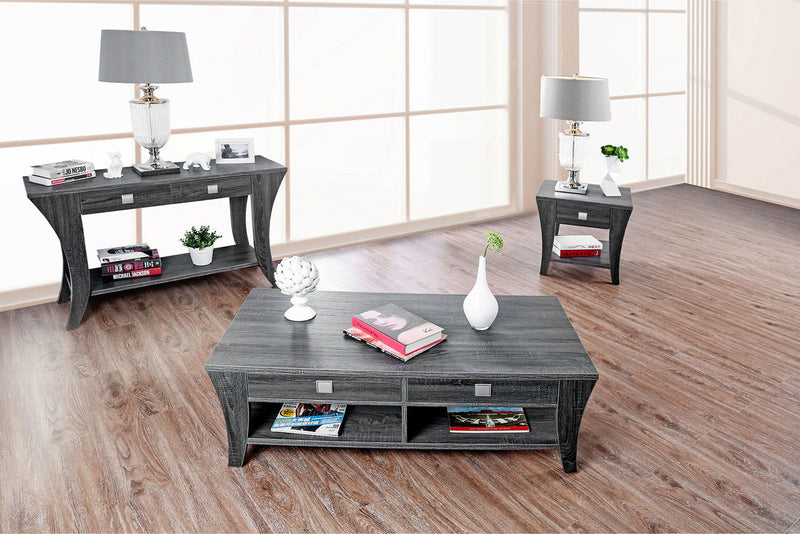 Amity - End Table - Gray