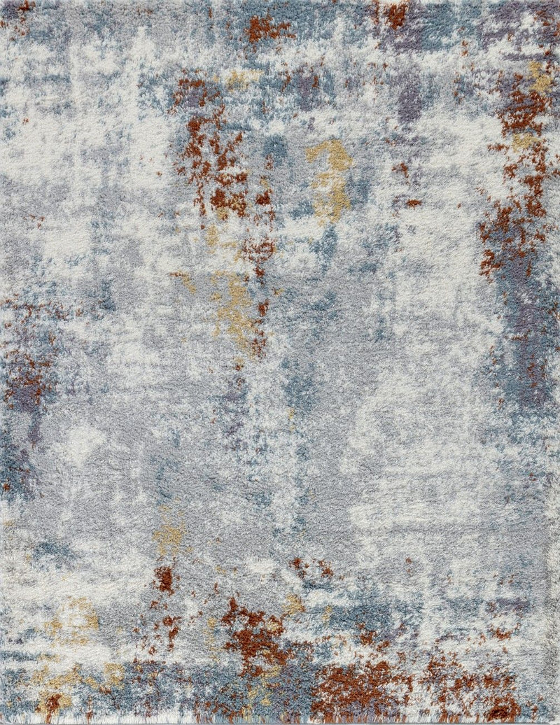 Loft Shag - 5' 3" X 7' Shaggy Area Rug - Gray - Polypropylene