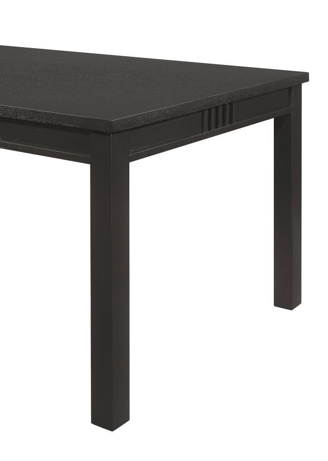 Marbrisa - Rectangular Dining Table - Matte Black