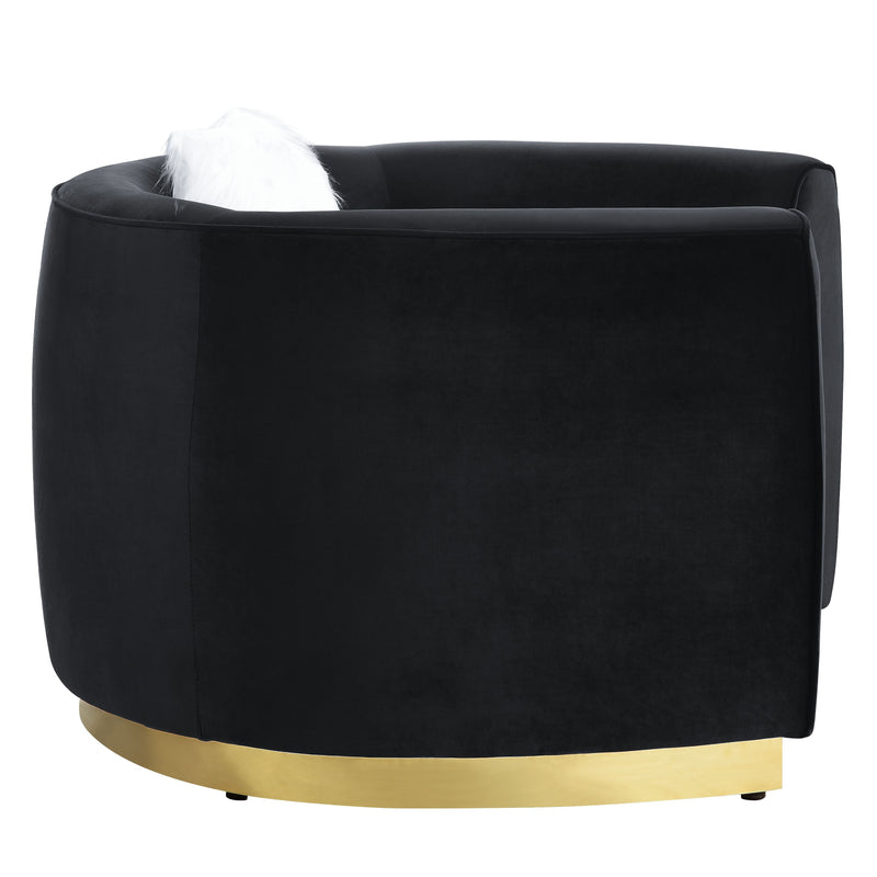 Achelle - Chair - Black Velvet