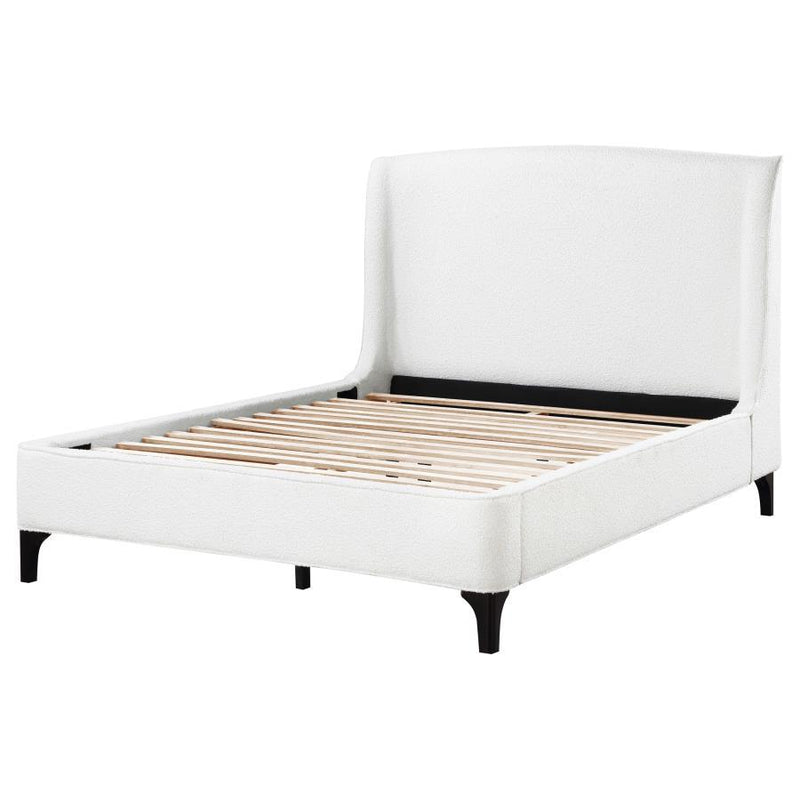 Mosby - Upholstered Wingback Bed