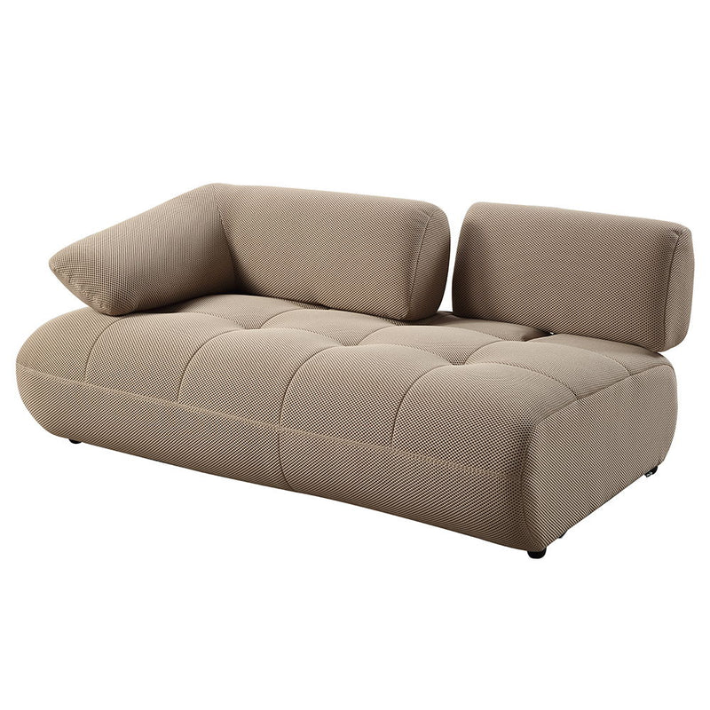 Carrick - Sectional Sofa With 6 Pillows - Beige