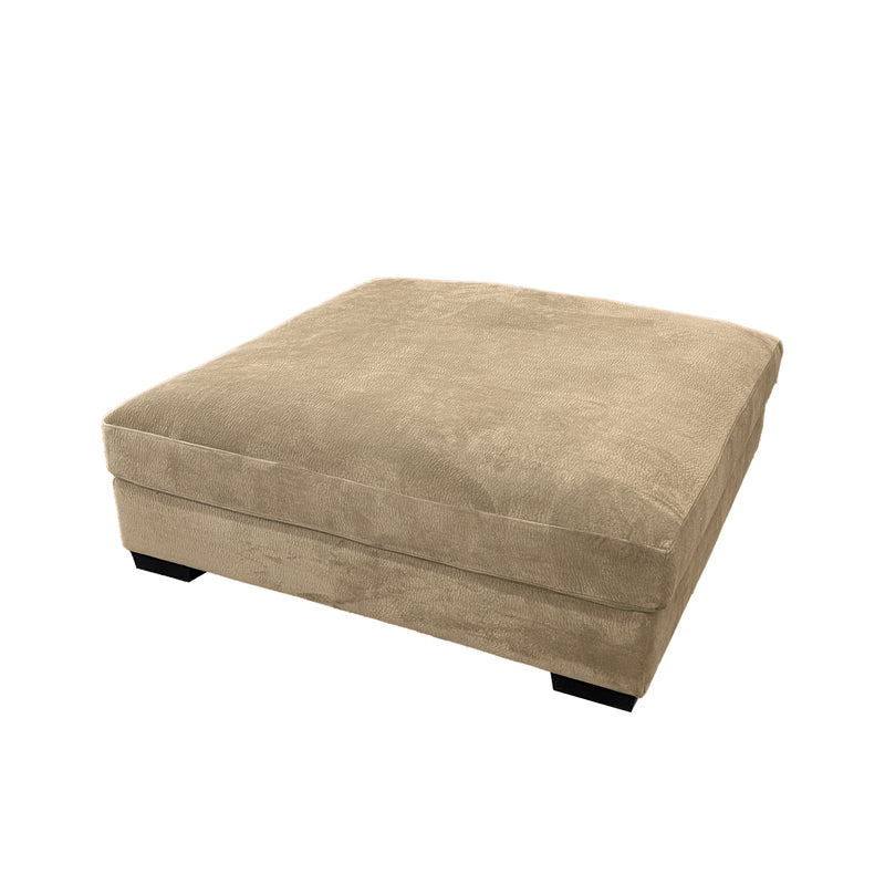 Boise Beige Oversized Ottoman