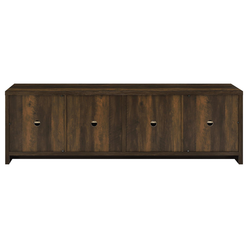 Laughlin - 78" TV Stand 4 Door Engineered Wood - Dark Pine