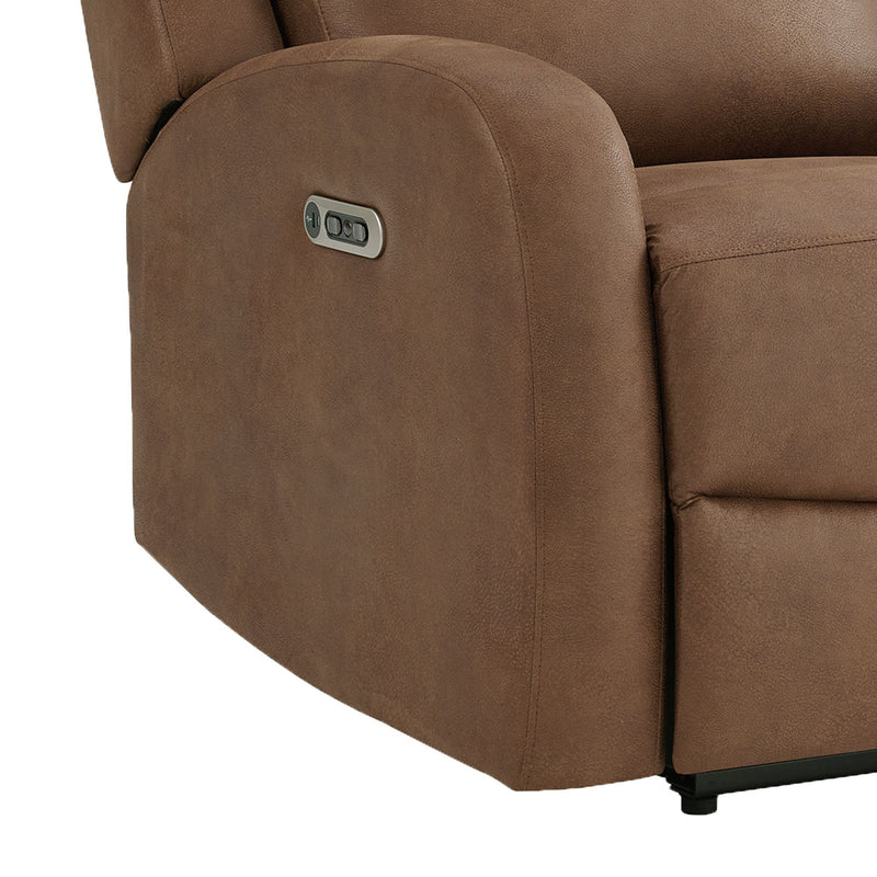 Avanti - PU Power Motion Sofa With Power Motion Head Recliner