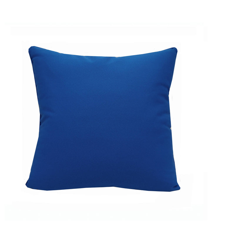 Blue Jellyfish Indoor/Outdoor Throw Pillow