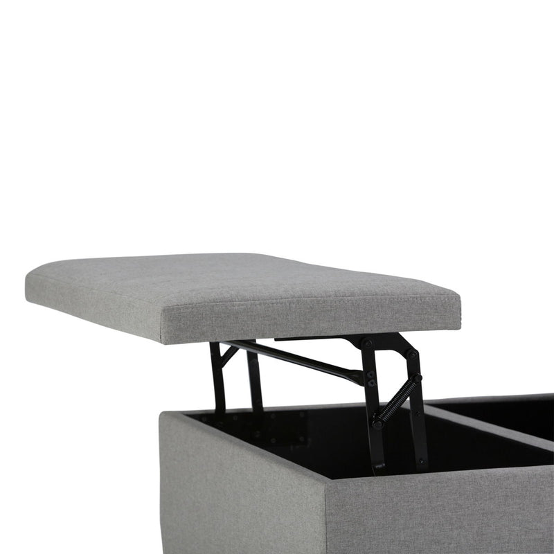 Ellis - Coffee Table Storage Ottoman