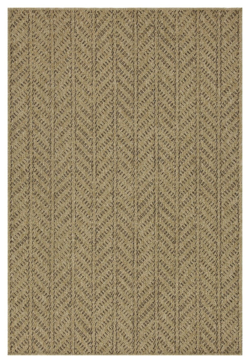 Earth - 2'7" X 7'3" Indoor / Outdoor Area Rug - Natural / Mocha