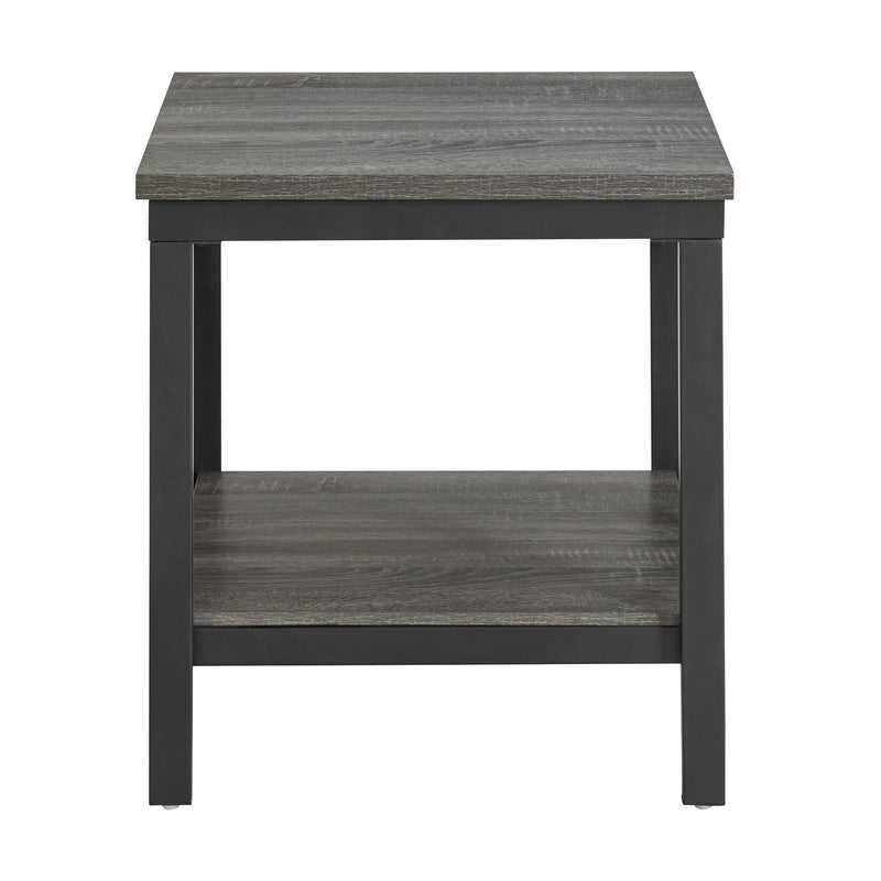 Gemma - End Table - Grey