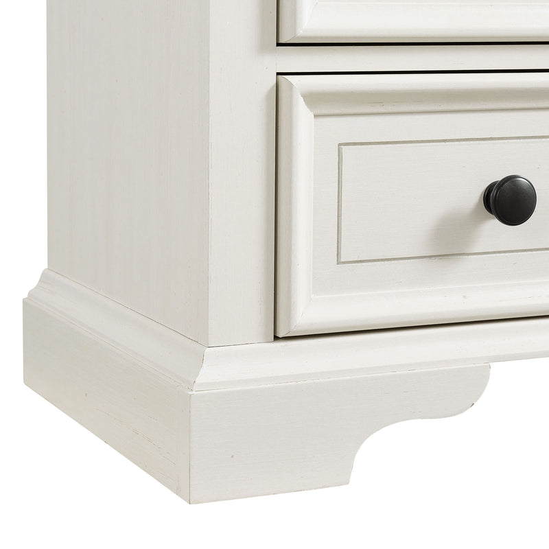 Eastwood - Youth 5-Drawer Chest - Brown And White