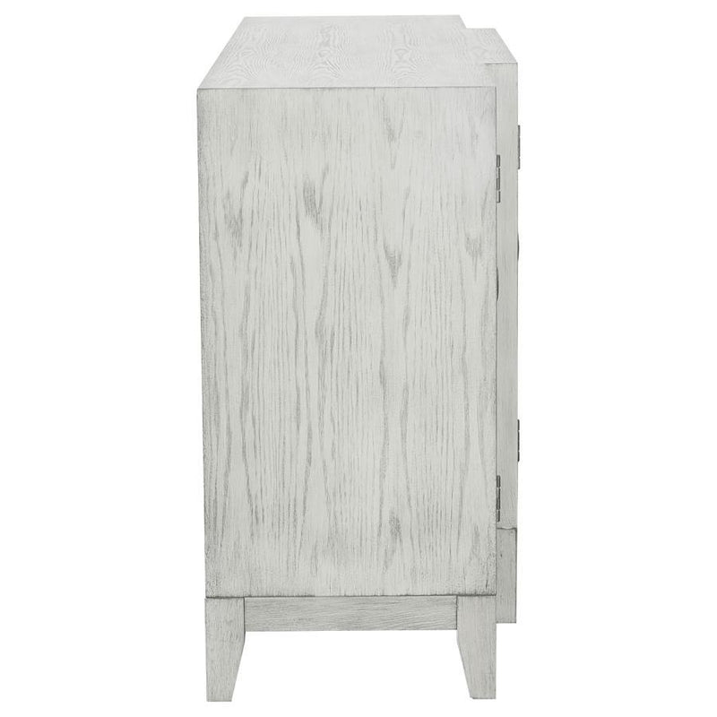 Mckellen - 4-Door Accent Cabinet - Antique White