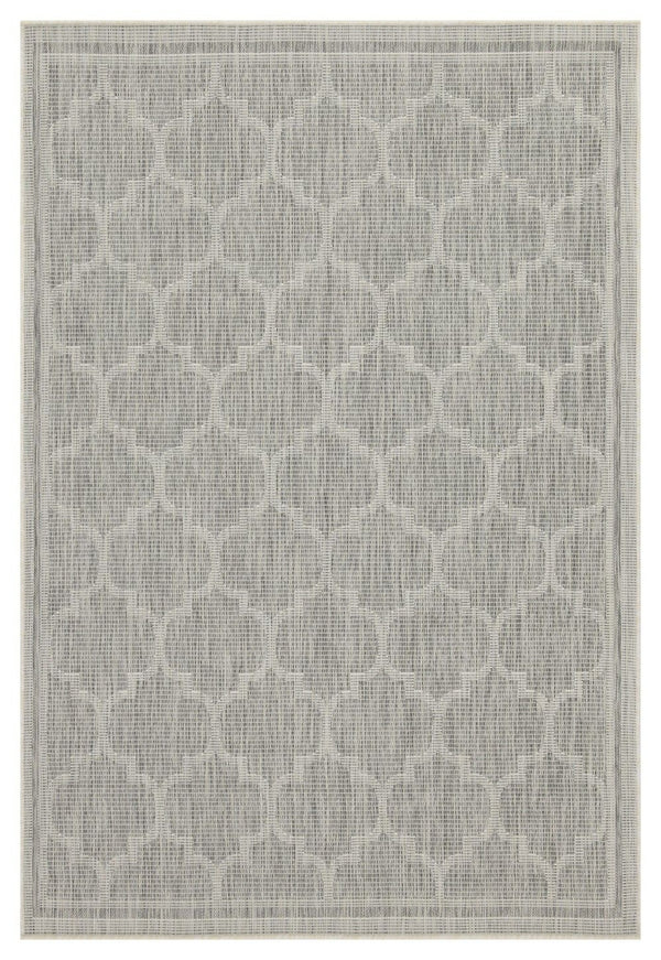 Sunshine - 5'3" X 7'3" Indoor & Outdoor Area Rug - Silver