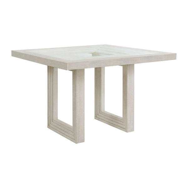 Avalanche - Square Counter Table - Antique White