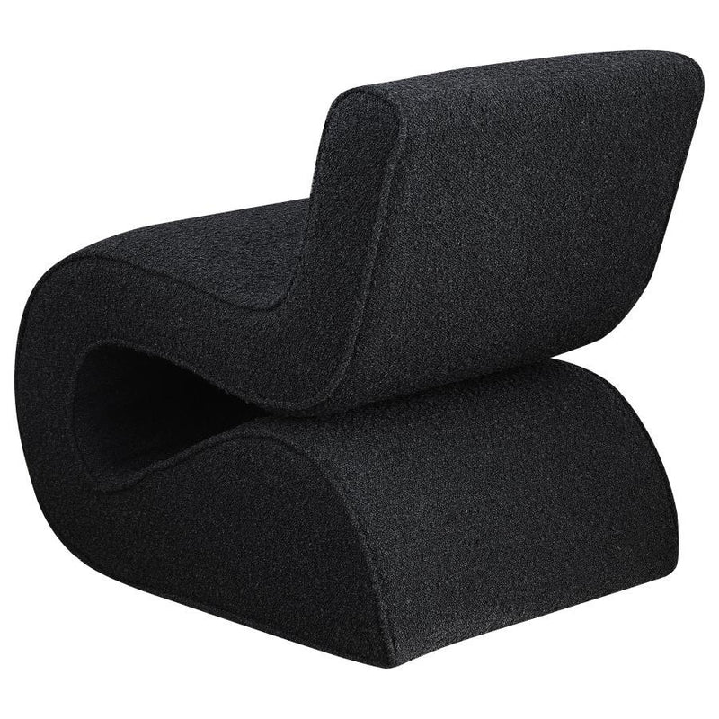 Ronea - Boucle Upholstered Armless Curved Chair