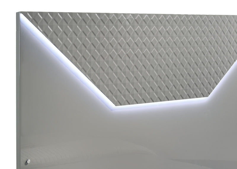 Ives - Panel Bed LED Headboard