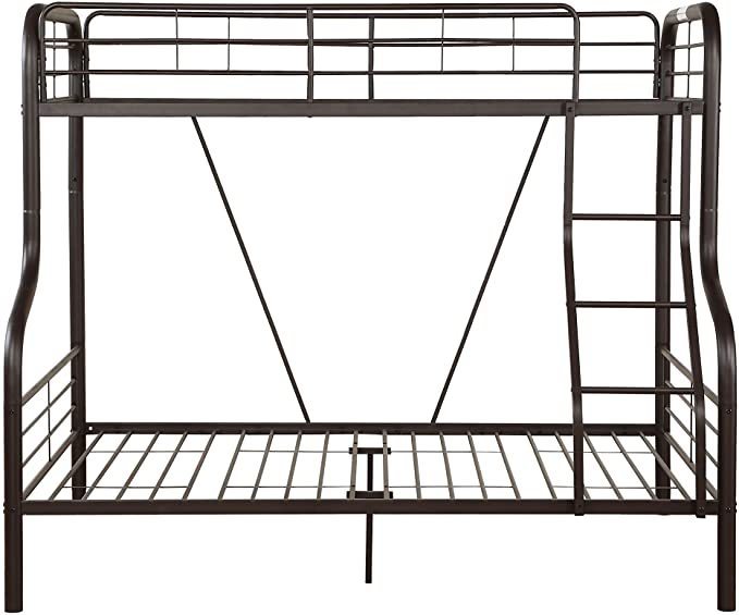 ACME Cairo Bunk Bed (Twin/Full) in Sandy Black 37610