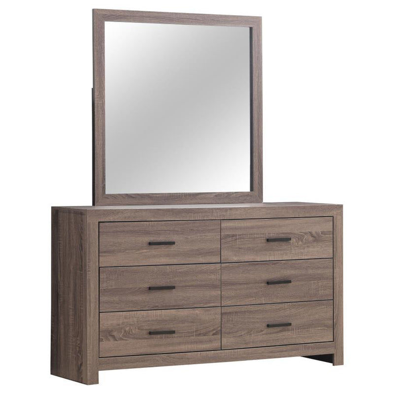 Brantford - 6-drawer Dresser With Mirror