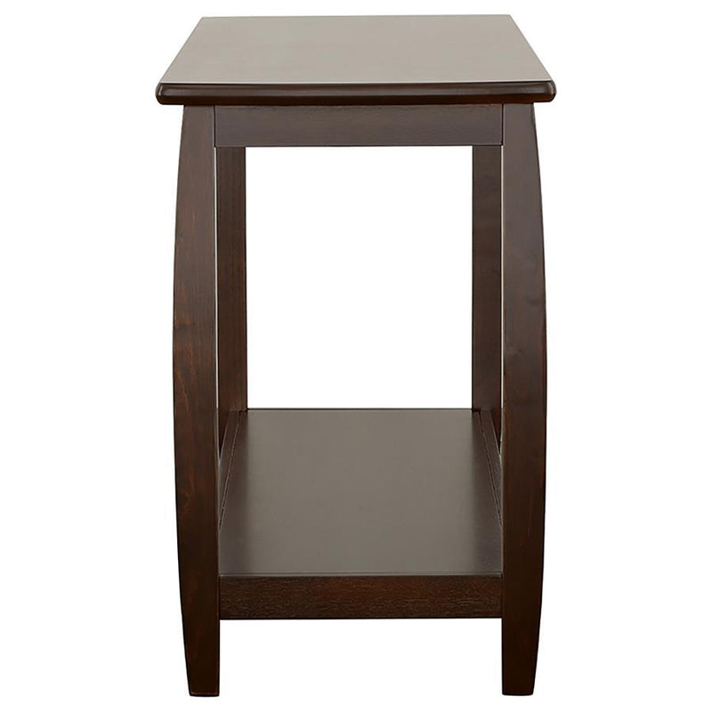 Dixon - Wood Entryway Console Table with Shelf - Espresso