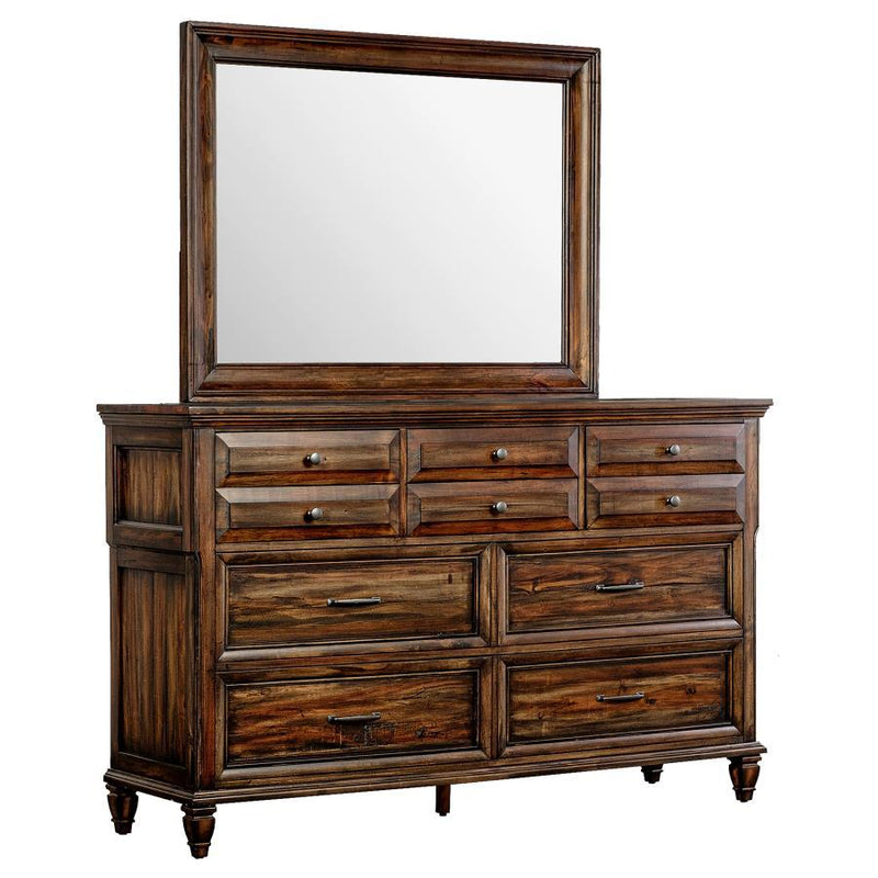 Avenue - 8-drawer Dresser With Mirror