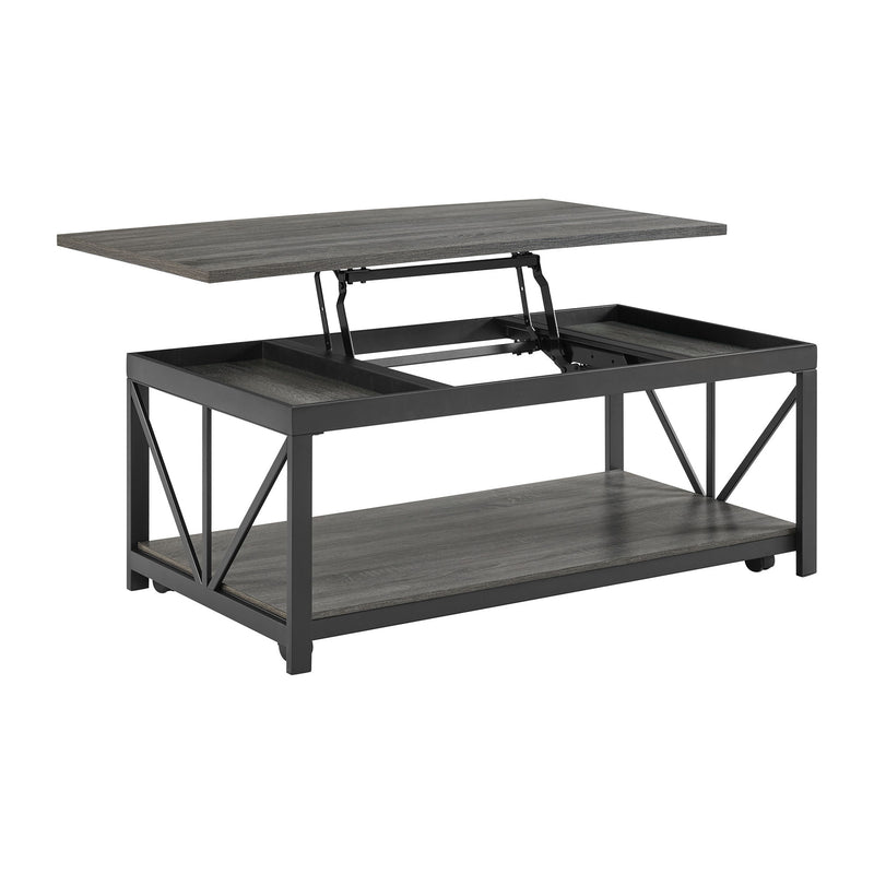 Gemma - Lift Top Coffee Table - Grey