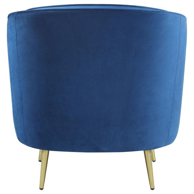 Sophia - Upholstered Channel Tufted Barrel Accent Chair