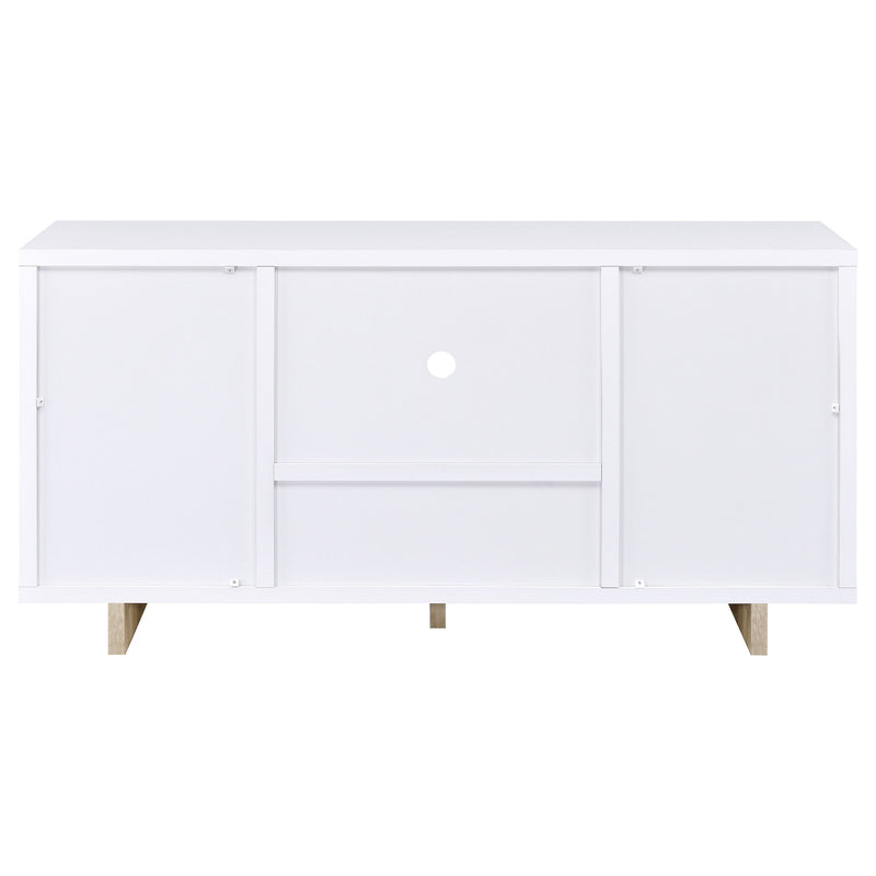 Dalton - 2 Door Storage Credenza - Distressed White