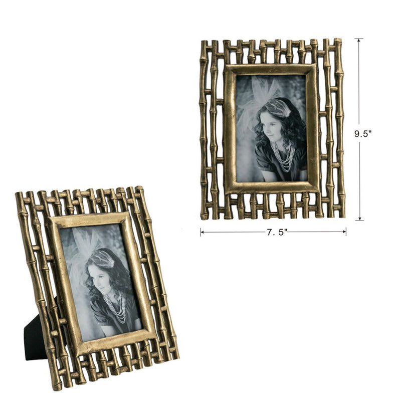 Gold Photo Frame (Set of 2) - Gold