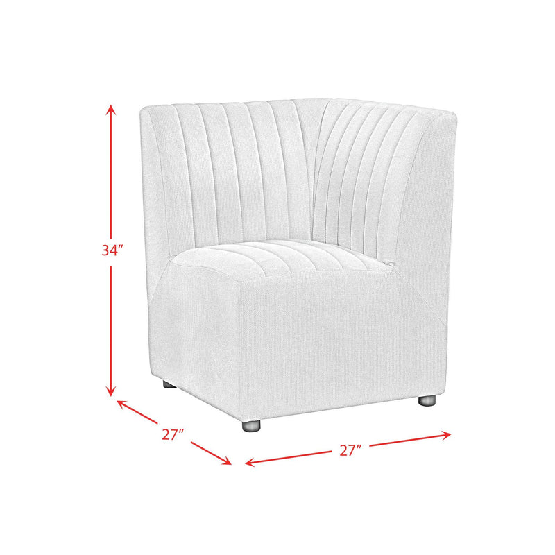 Jemma - Dining Corner Chair - Beige Linen