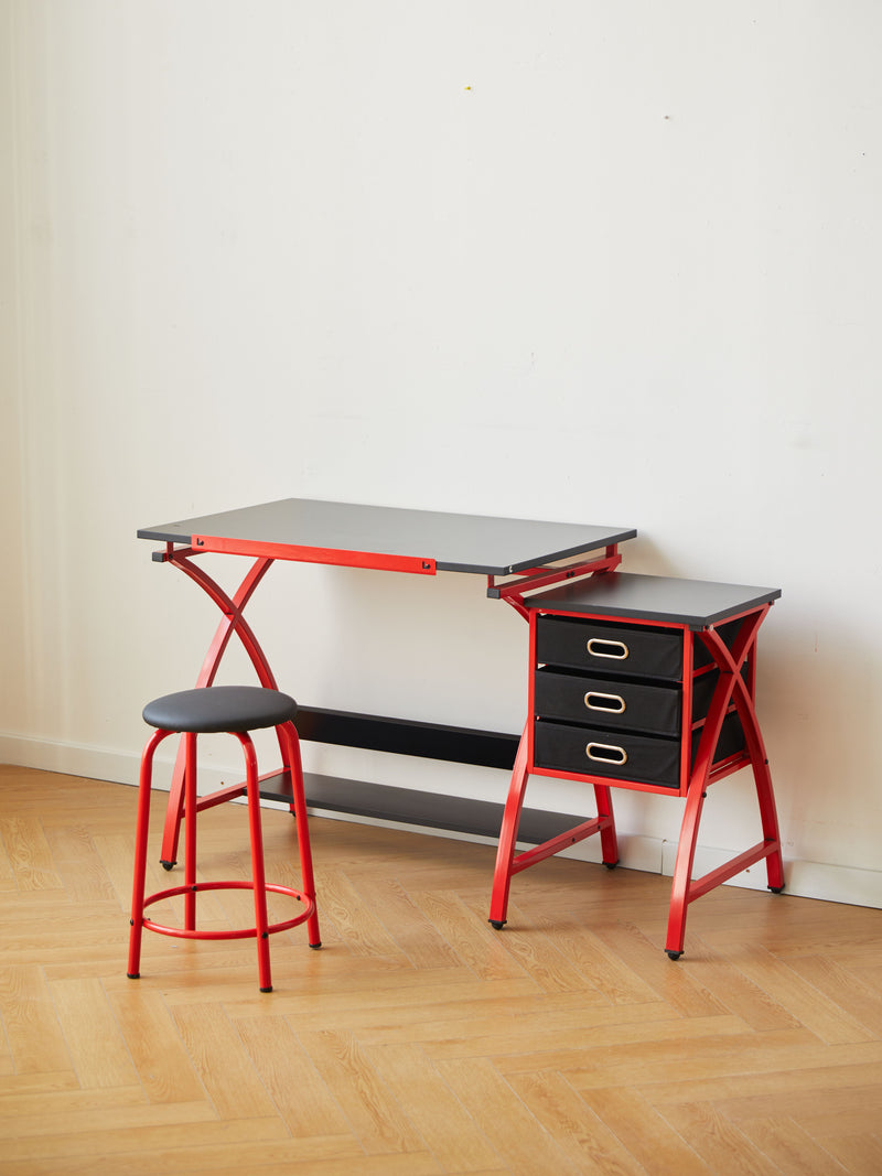 Drafting Table With Stool