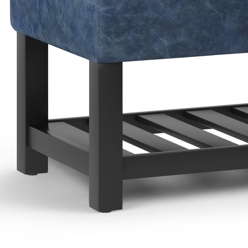 Cosmopolitan - Storage Ottoman Bench with Open Bottom