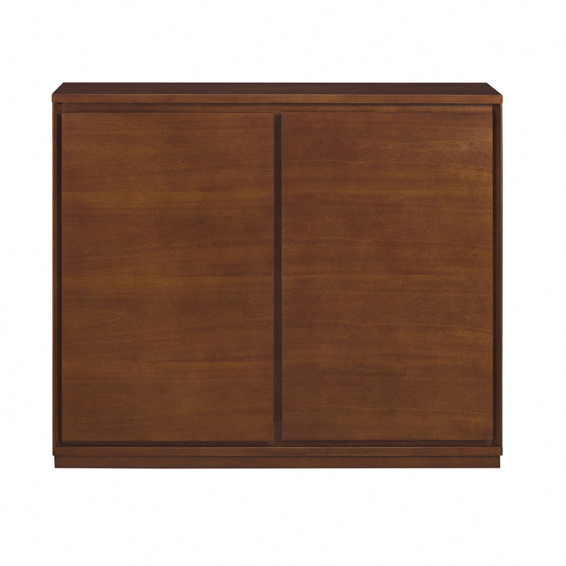 Sideboard, Buffet Cabinet With 2 Outlet Holes, Storage Cabinet For Entryway, Hallway, Living Room, Kitchen, Dining Room, Bedroom - Walnut