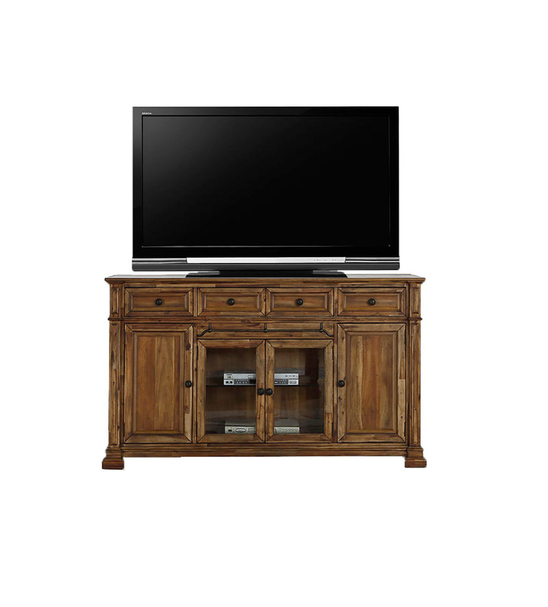 Bridgevine Home - Barclay 72" TV Stand Console - Rustic Acacia Finish