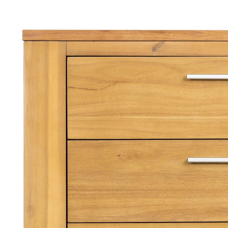 5 Drawer Dresser - Natural Brown