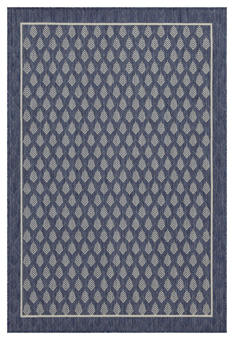 Sunshine - 2'7" X 7'3" Polypropylene Indoor / Outdoor Area Rug - Blue