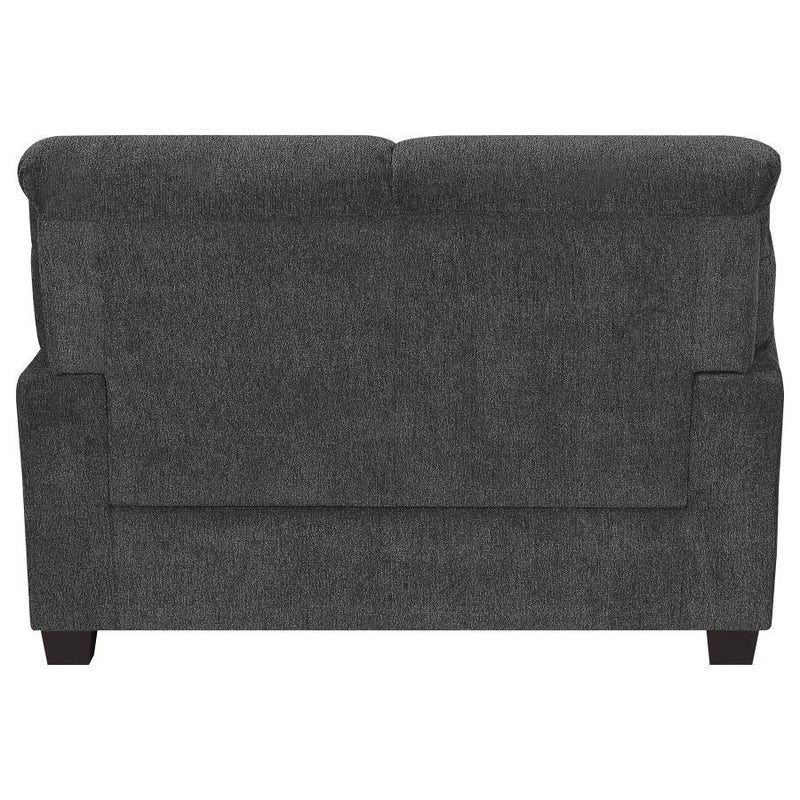 Clementine - Upholstered Padded Arm Sofa Set