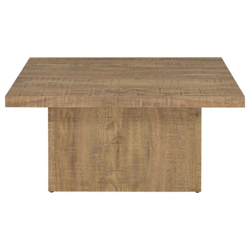 Devar - Square Engineered Wood Coffee Table - Mango