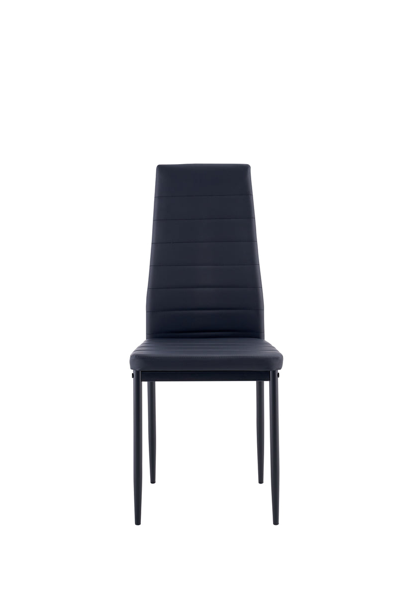 Dining Chair (Set of 4) - Black