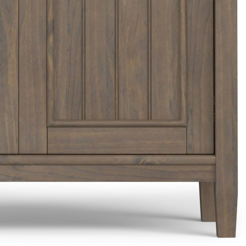 Lev - Low Storage Cabinet - Smoky Brown