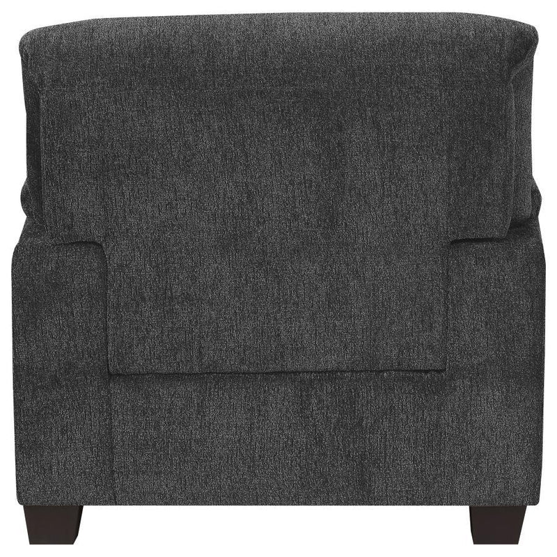 Clementine - Upholstered Padded Arm Accent Chair