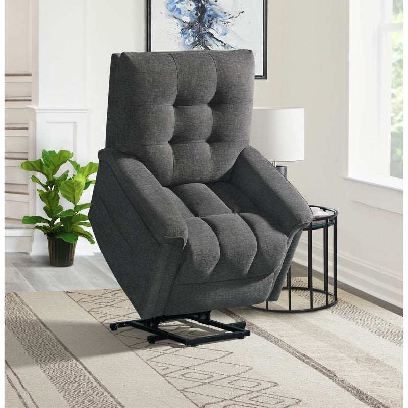 Pecos - Power Motion Lift Chair - 15337-2 Ribbit Charcoal