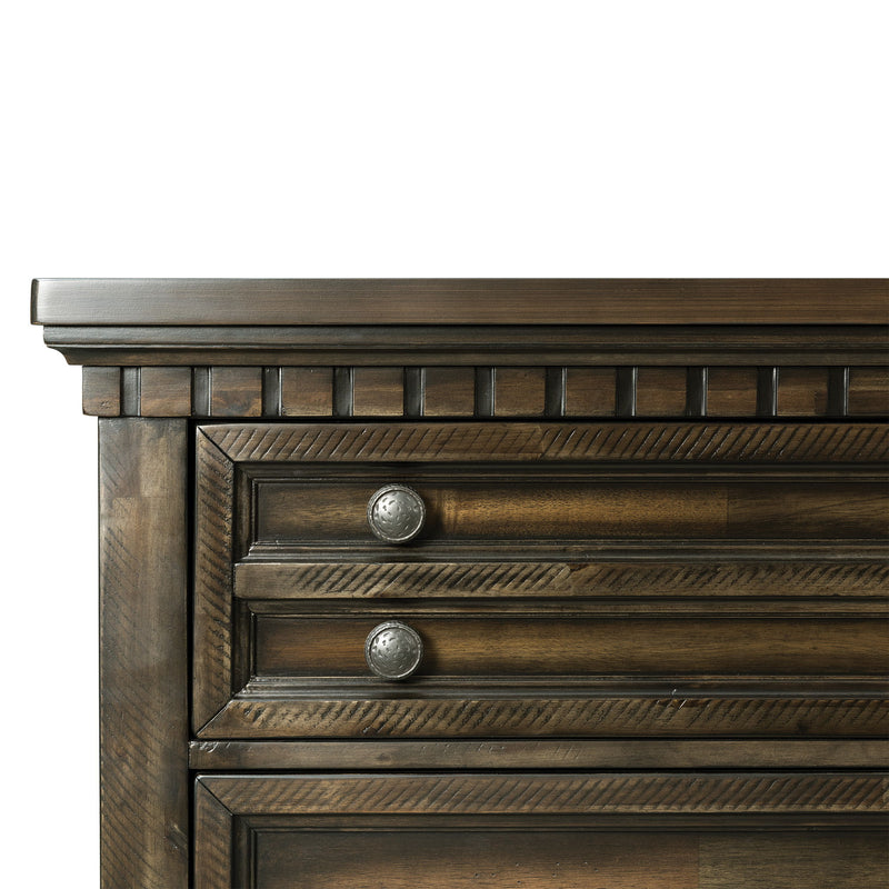 Mccabe - 2-Drawer Nightstand - Smokey Walnut Finish