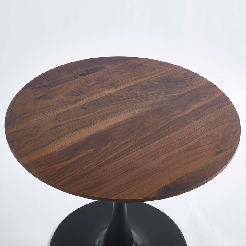 Tulip Table Mid-Century Dining Table With Round MDF Table Top, Pedestal Dining Table, End Table Leisure Coffee Table