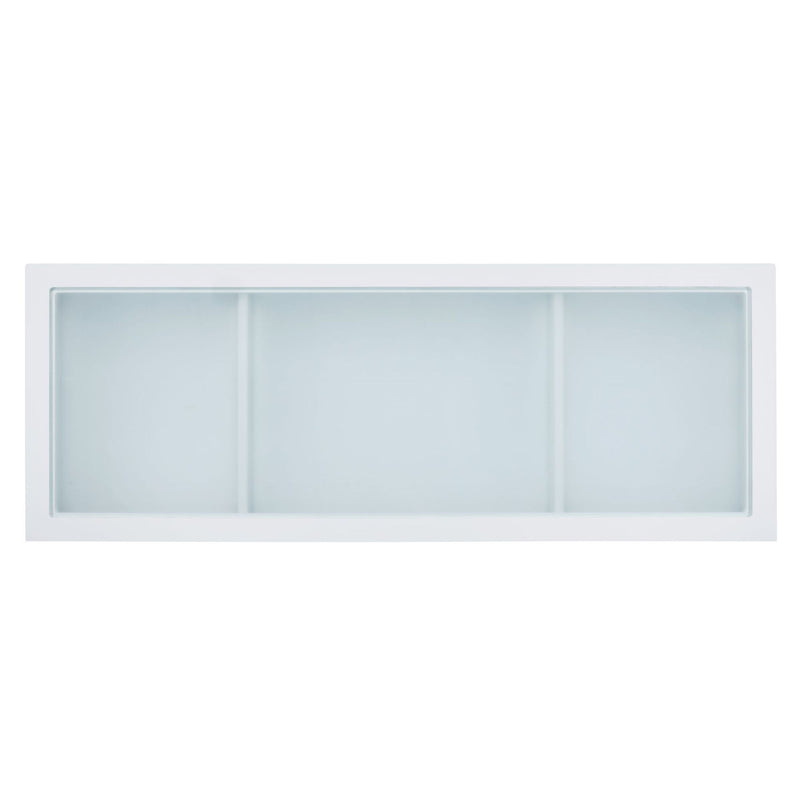 Amia - Complete Vanity With Lightbulbs - Glossy White