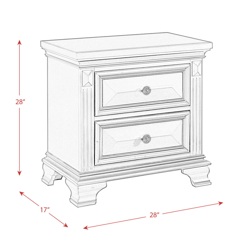 Calloway - 2-Drawer Nightstand